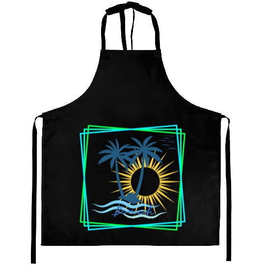 Beach Friends Party: Sun, Fun, and Good Times. Aprons