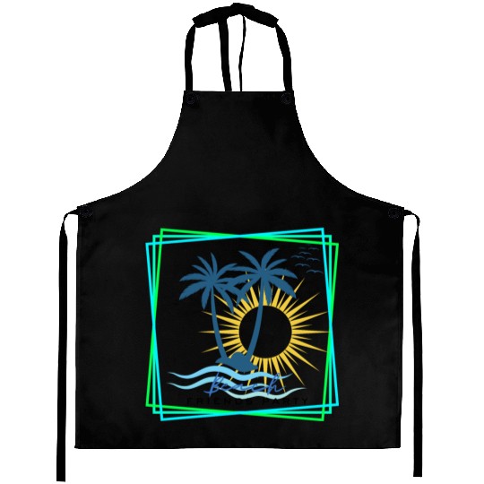 Beach Friends Party: Sun, Fun, and Good Times. Aprons