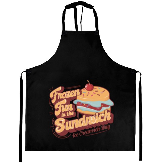 Ice Cream Sandwich Aprons