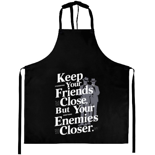 Mobster Gangster Mafia Organized Crime Boss Aprons