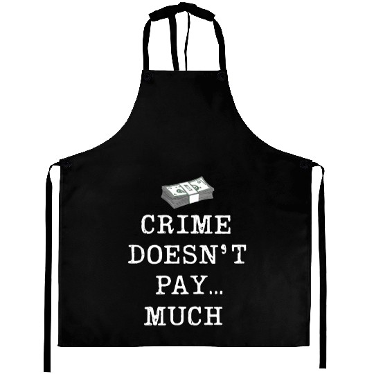 Mobster Gangster Mafia Organized Crime Boss Aprons