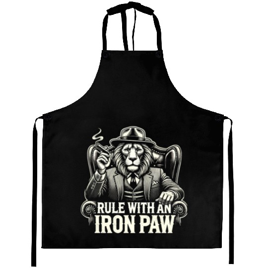 Mobster Gangster Mafia Organized Crime Boss Aprons