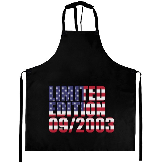 21st birthday Limited Edition USA 09/2003 Aprons