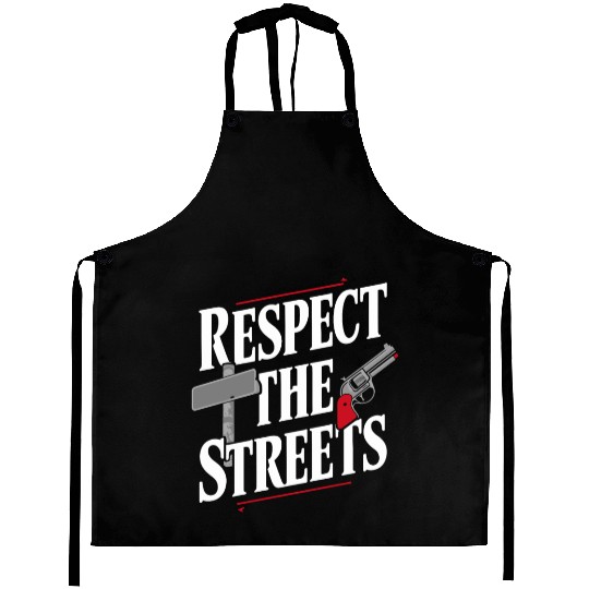 Mobster Gangster Mafia Organized Crime Boss Aprons