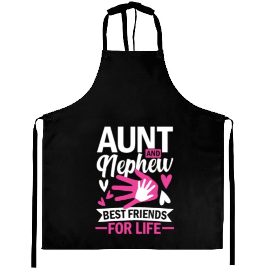 aunt and nephew best friends for life Aprons