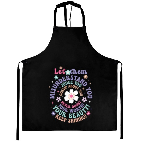 Let Them, Back To School Aprons,