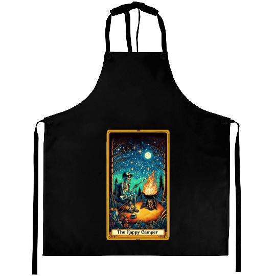 The Happy Camper Tarot Aprons
