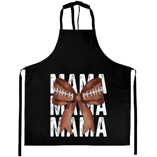 Coquette Football Mama Game Day Football Season Mo Aprons