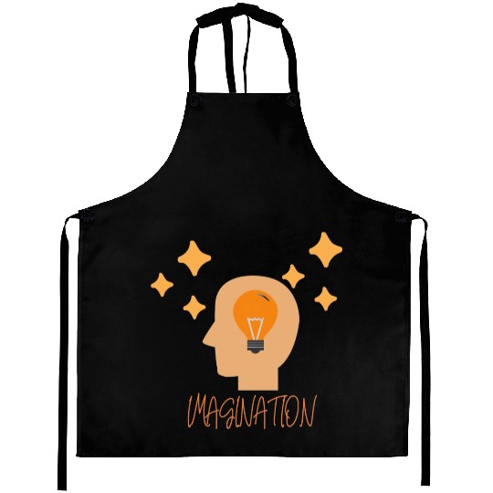 Imagination and Creative Mind with Lightbulb Aprons