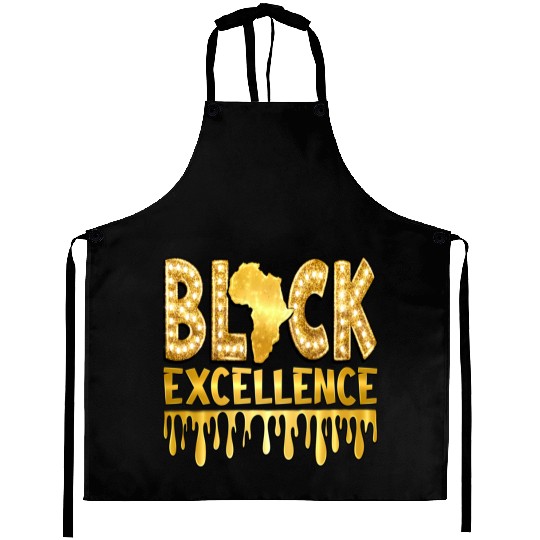 Black Excellence Aprons