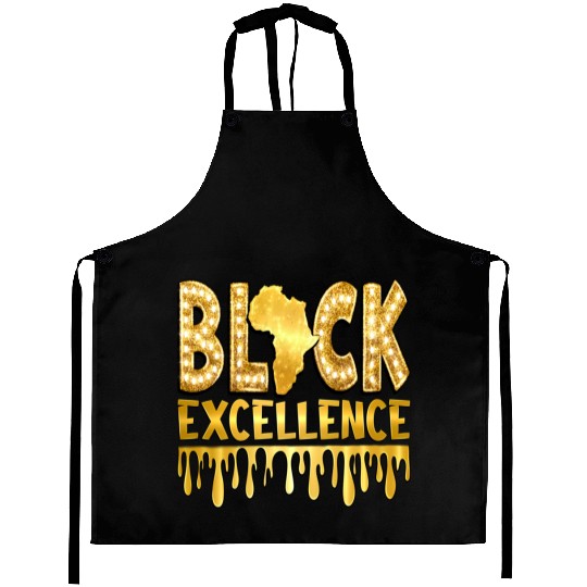 Black Excellence Aprons