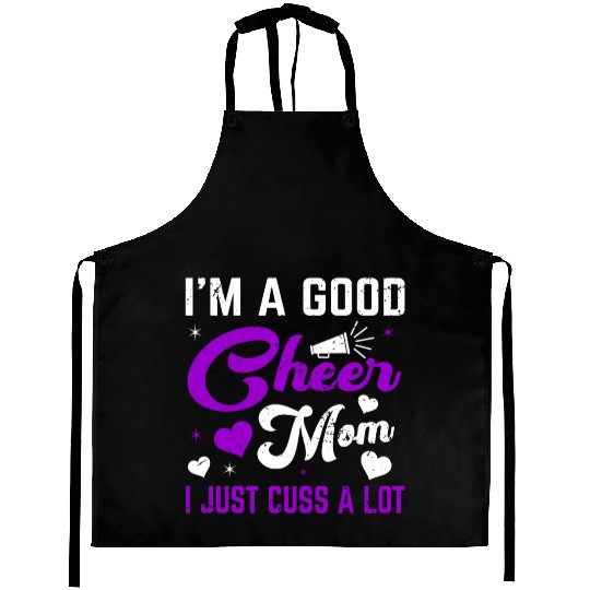 A Good Cheer Mom Cheerleading Mommy Mother's Day Aprons