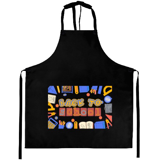back to school Aprons