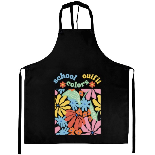 school outfit colors: Perfect Your Campus Style Aprons