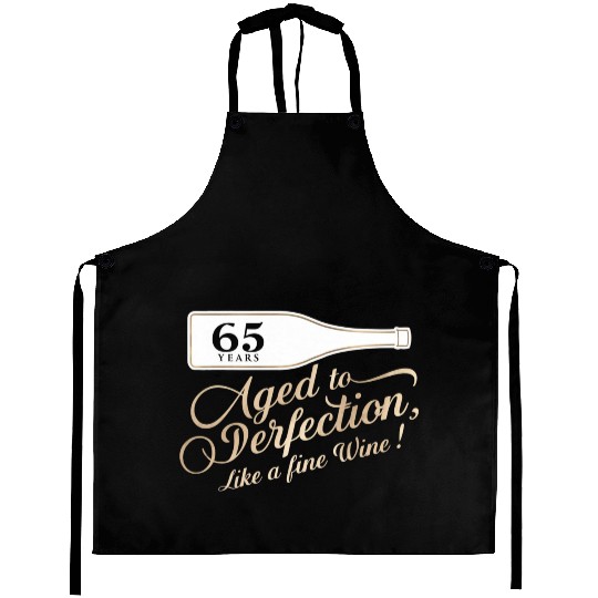 65th Birthday Gift for her Aprons