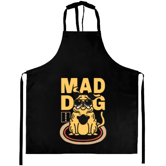 Mad Dog Animal Aprons