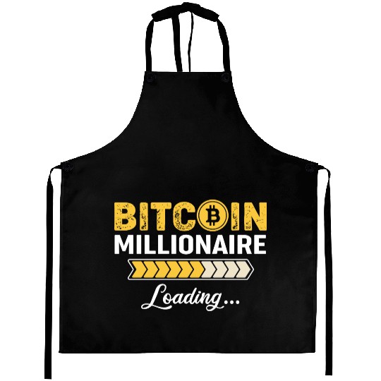 Bitcoin Millionaire loading Design Aprons