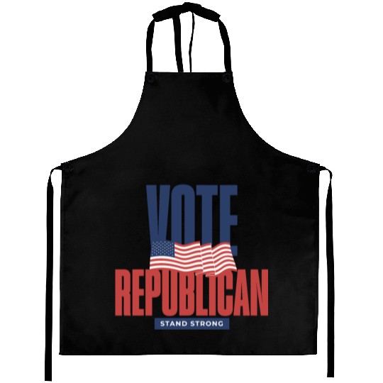 Vote Republican Election 2024 Aprons design