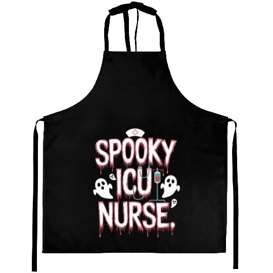 Nurse ICU Halloween Gift idea Trick or Treat Aprons