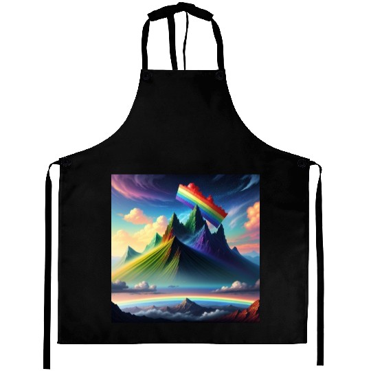 Rainbow mountain Aprons