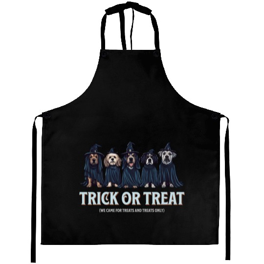 Trick or treat (we came for the treats) Aprons