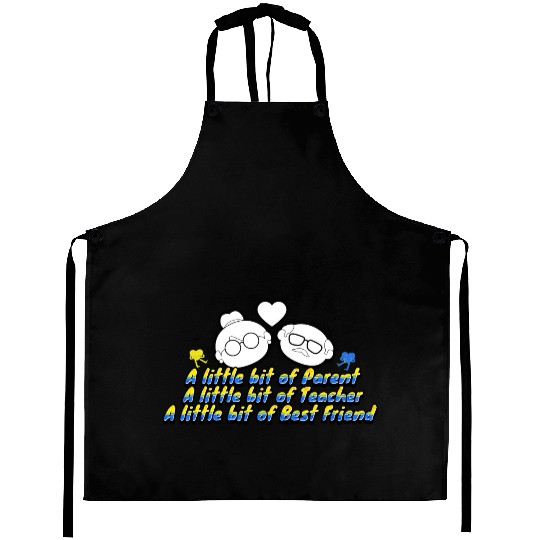 Grandparents Day Love Happy Grandparents Day Aprons