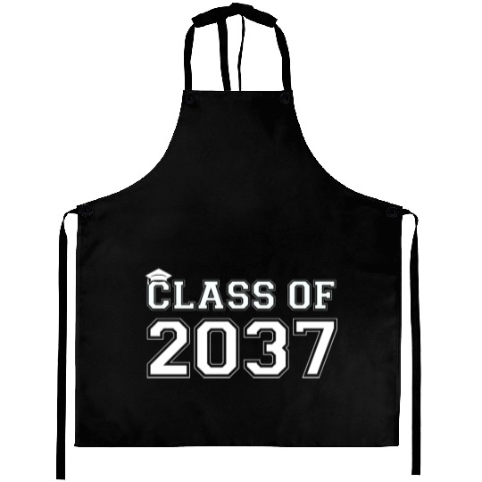 Class Of 2037 Pre K Grow With Me Graduation Aprons