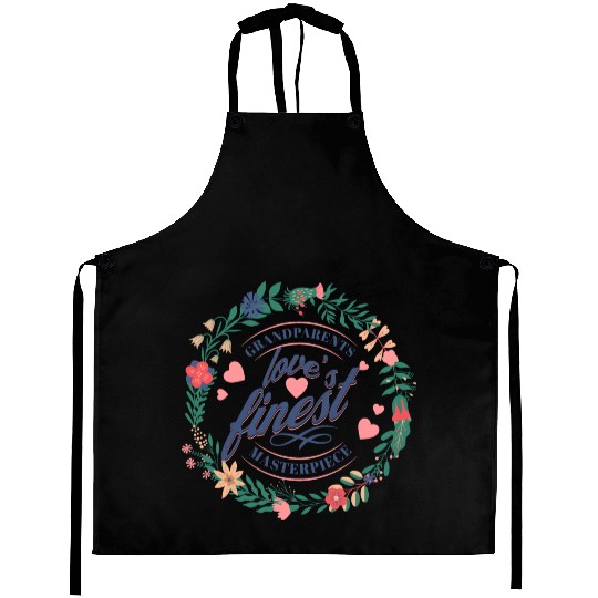 Happy Grandparents day Aprons