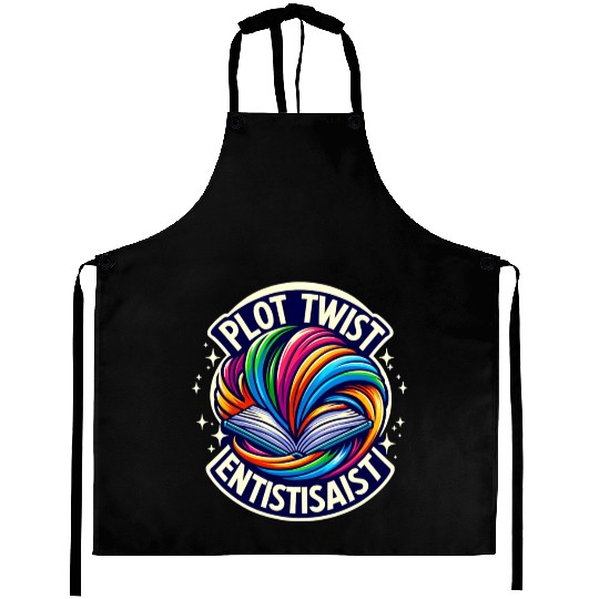 Plot Twist Enthusiast ,Creative Writing Wear Aprons