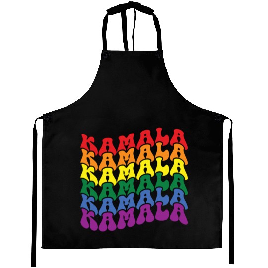 Kamala Harris LGBTQ Gay Pride Lesbian Fun Aprons