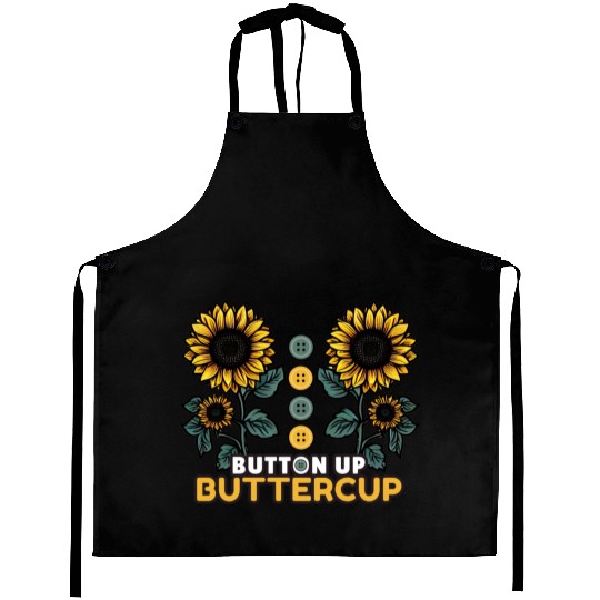 Button Up Buttercup Aprons