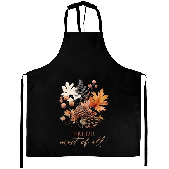 Autumn Flowers Aprons