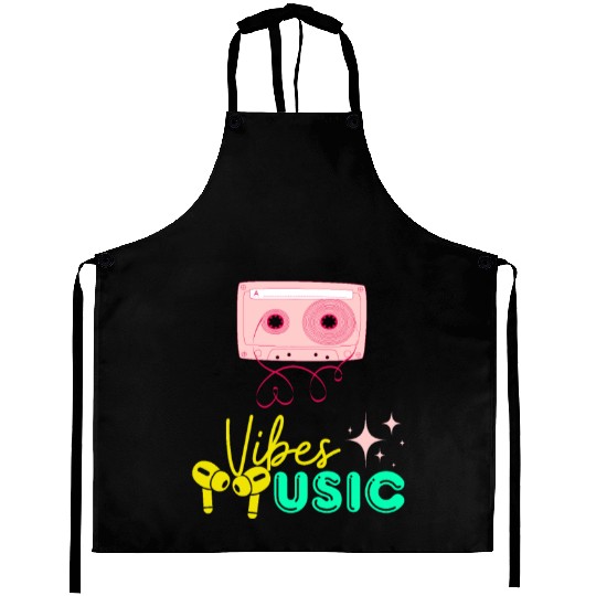 music vibes Aprons