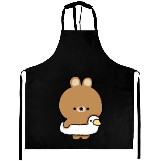 Swimming Bunny Aprons