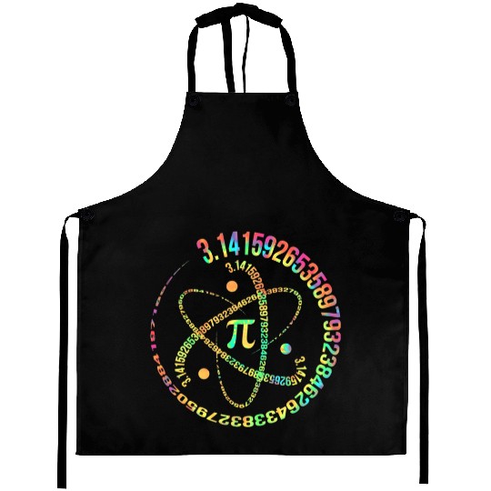 Tie dye Pi day 3.14 Spiral Pi Number Math Teacher Aprons