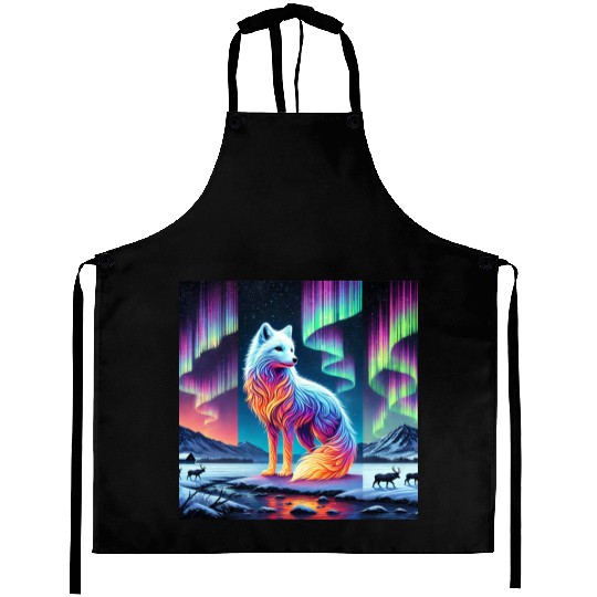 arctic fox Aprons