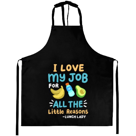 School Lunch Lady Cafeteria Ladies Aprons