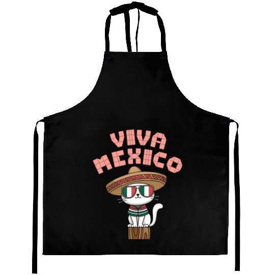 Viva Mexico Celebrate Hispanic Heritage Month Aprons