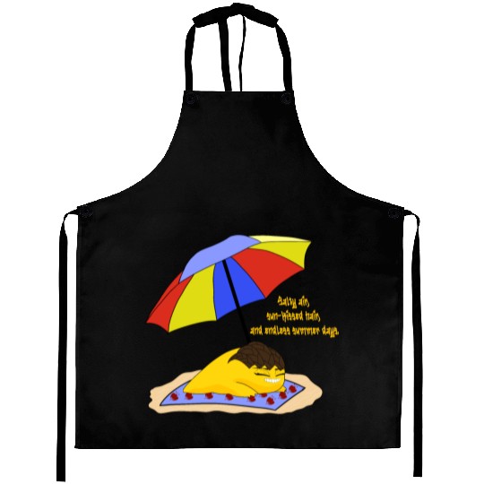 Salty air, sun kissed hair. Aprons