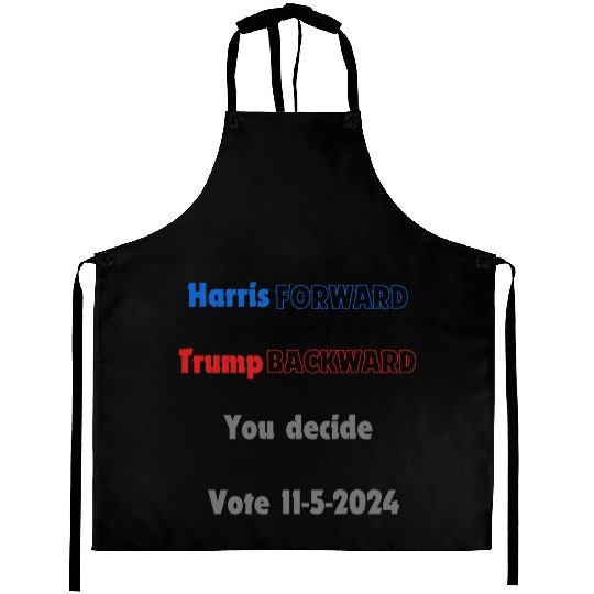 Harris vs Trump Aprons