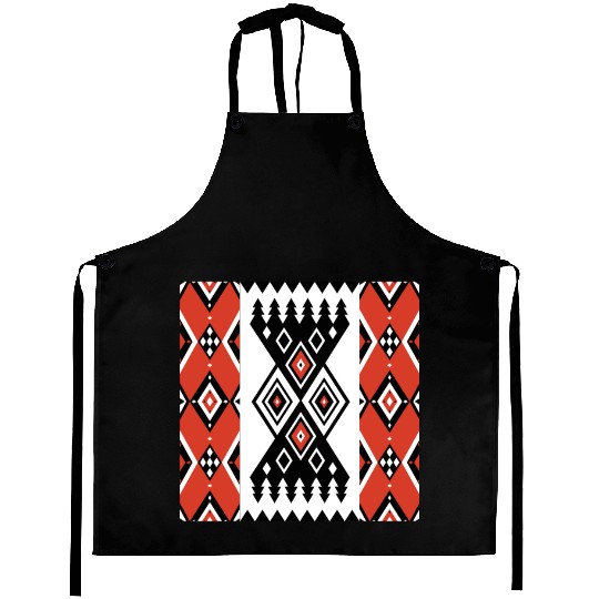 Traditional Geometric Design SADO Aprons