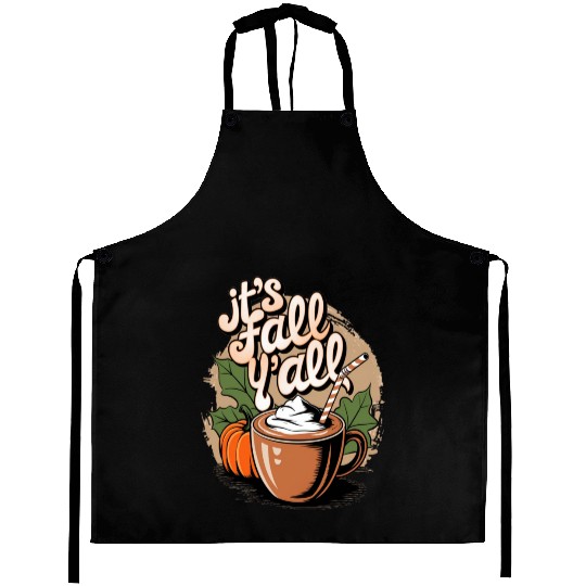 Pumpkin spice latte Aprons