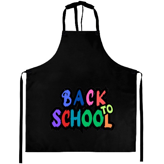 back to school Aprons