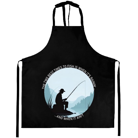 Angler Fishing Fish Fisherman Aprons