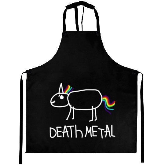 Death metal Aprons