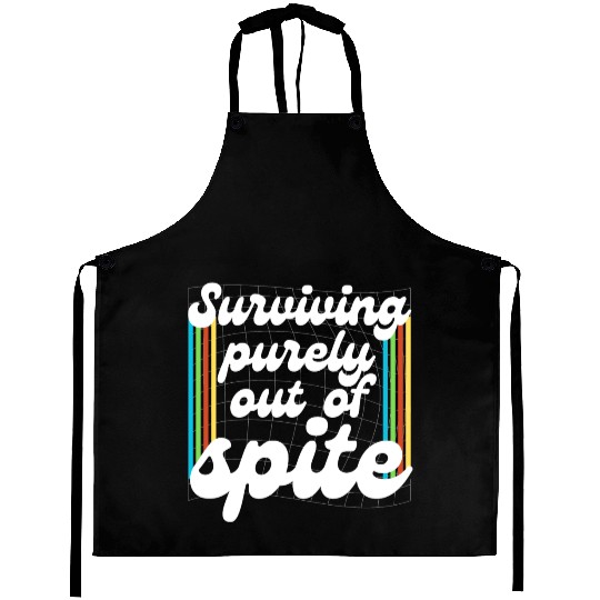 Surviving Purely Out Of Spite Aprons