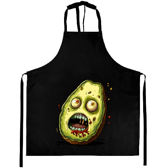 Horror of the Rotten Avocado Aprons