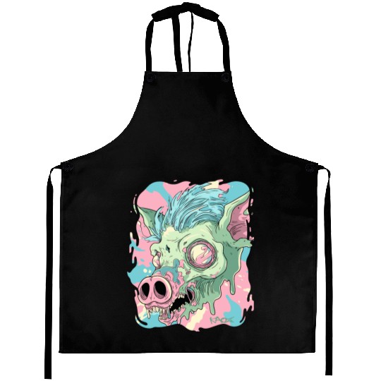 Psychedelic Dreams Pig Aprons