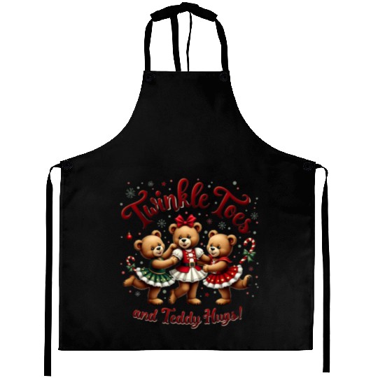 Teddy Bear Ballet Aprons