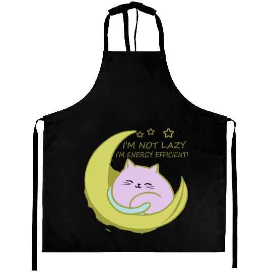 Moon Cat Aprons